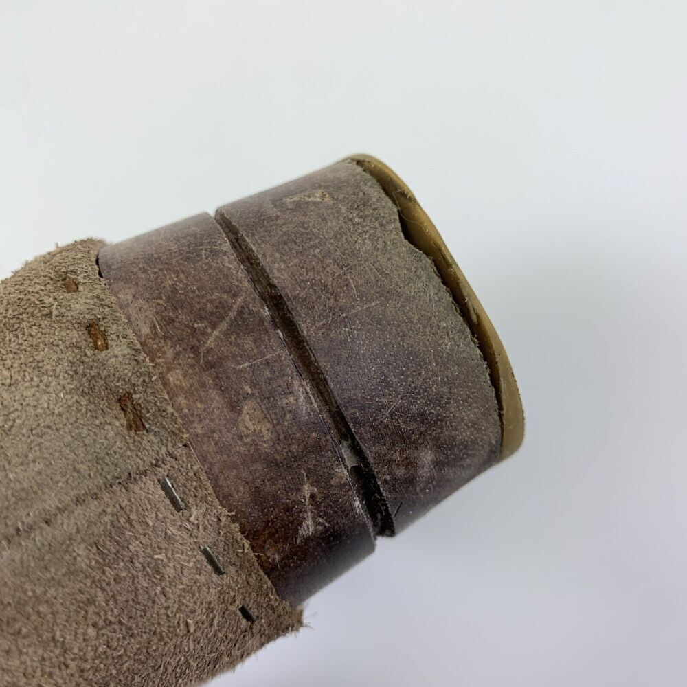 BOGO Hanna Andersson Brown Suede Boot Zip Embroidered Wooden Youth 38 5.5 W 7.5 - Picture 13 of 16